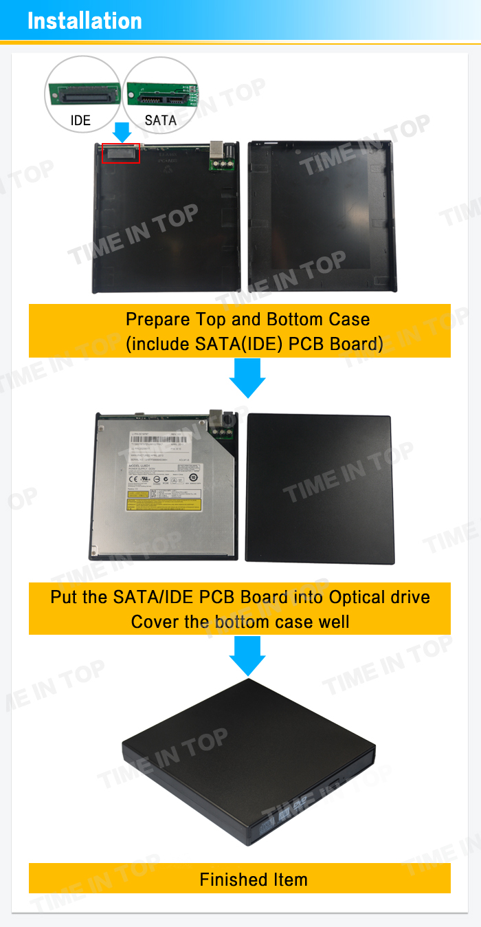 laptop DVD drive enclosure