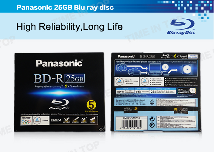 panasonic blue ray disc