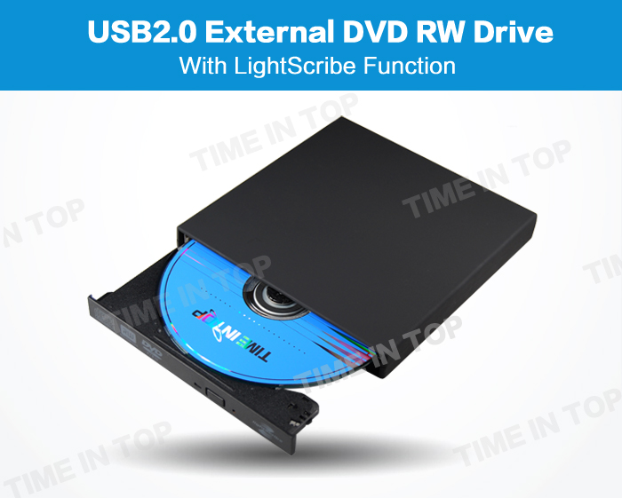 Melodramatisch progressief intellectueel Externe Lightscribe USB2.0 DVD RW Drive voor Notebook
