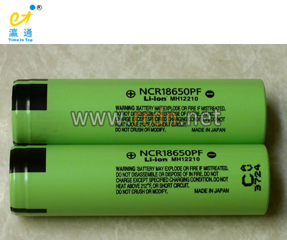 Panasonic NCR18650PF 3.6V 2900mAh Rechargeable Li-Ion Batteries