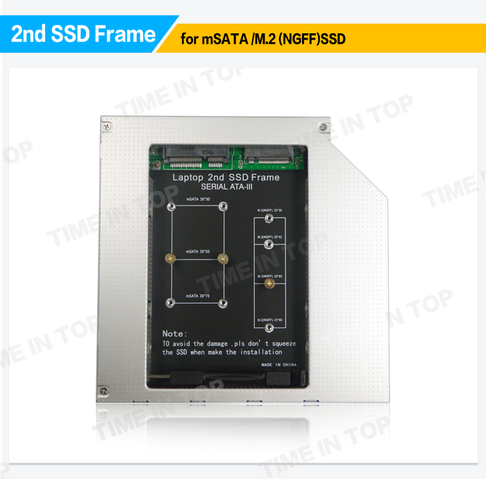 mSATA SSD Caddy