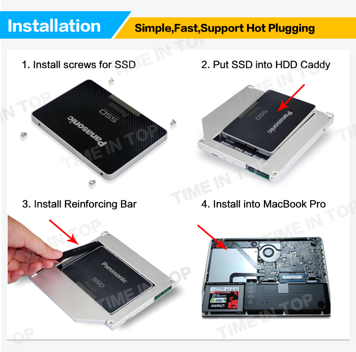 MacBook Pro 2nd HDD Caddy