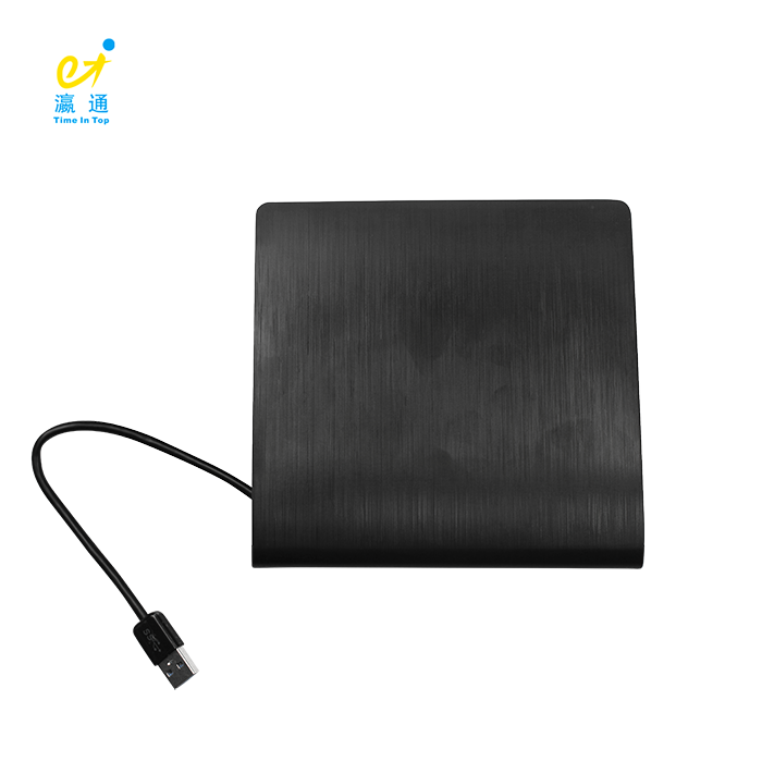 USB3.0 External Super Slim Black Tray Load DVD Burner