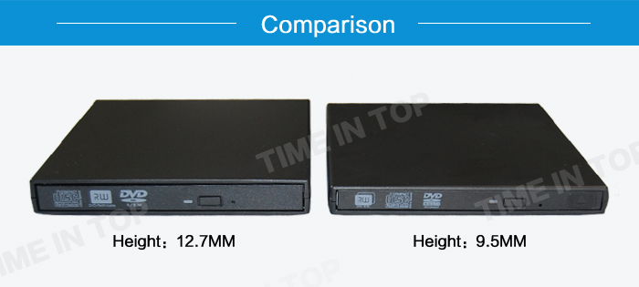 the comparison of super slim dvd burner