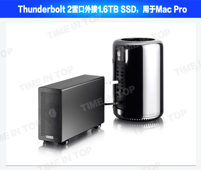 外接1.6TB SSD用于MAC PRO