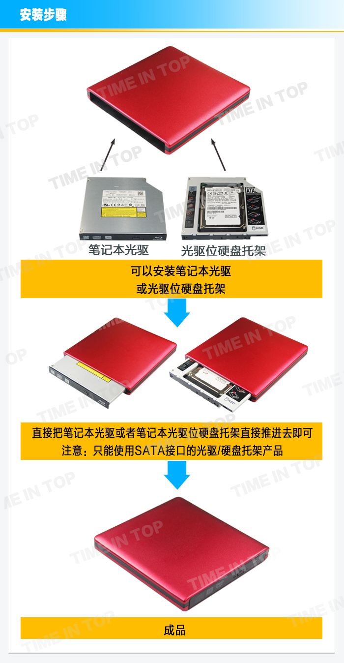 USB3.0光驱安装步骤