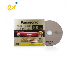 Panasonic 100-GB-Blu-ray Disc BD-RE XL Disc LM-BE100J