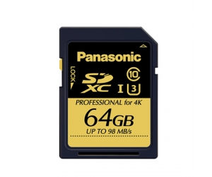 Panasonic RP-TDUC64ZX0  64G SD Card For digital camera gital video camera