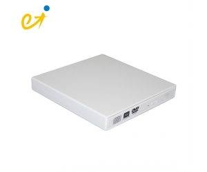 USB2.0 External White Tray Load DVD RW Drive
