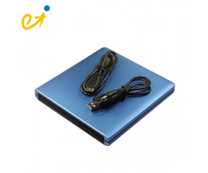 USB3.0 alumínio externo Blu ray / DVD RW Azul sanitário, TIT-A20