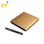 China Golden Aluminum USB3.0 External Blu-ray/DVD RW Drive Enclosure, Model:TIT-A20 factory