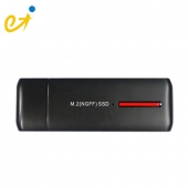 الصين مصنع M.2 NGFF SSD إلى USB3.0 حالة الخارجية