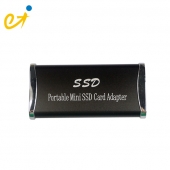 Kiina Mini PCI-E / mSATA SSD USB3.0 Ulkoinen Case tehdas