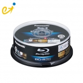 China Panasonic 25GB Blu ray Disc BD-R Disc LM-BRS2MWE25 fábrica