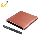 Pink Aluminum USB3.0 Optical drive Enclosure,Model: TIT-A20