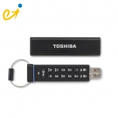 توشيبا تخزين USB PFU008D-1BEK تشفير محرك أقراص USB 8GB