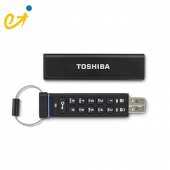 الصين مصنع توشيبا تخزين USB PFU016D-1BEK تشفير محرك أقراص USB 16GB