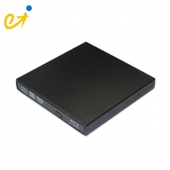 La fábrica de China Bandeja externa USB 2.0 de carga Blu ray quemador