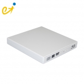 China USB2.0 External White Tray Load Blu ray Burner factory