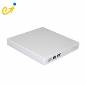 Kiina USB2.0 Ulkoinen valkoinen lokero Lataa DVD RW -asema tehdas