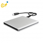 中国USB3.0外接超薄吸碟式CD DVD刻录机工厂